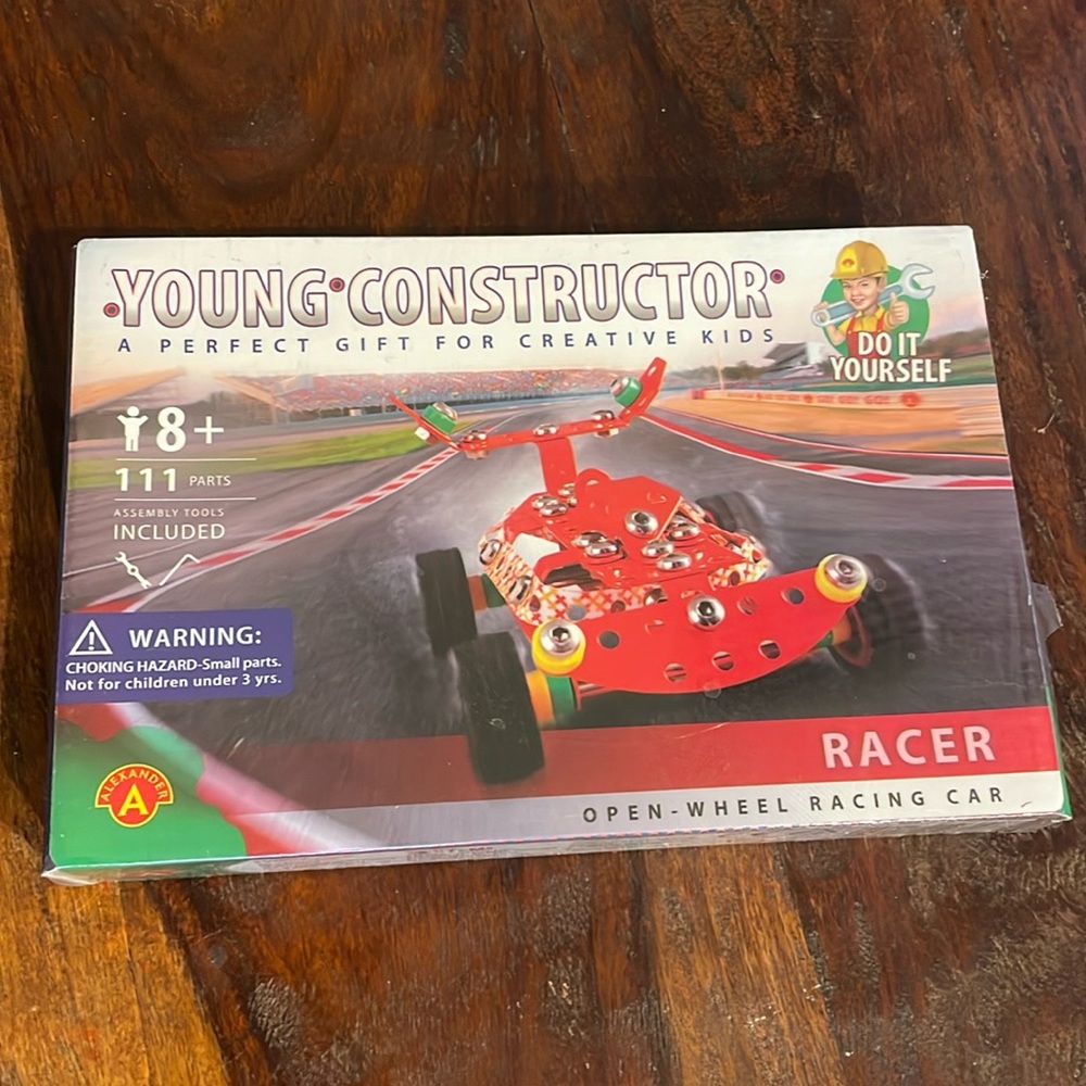 Young Constructor Race Car